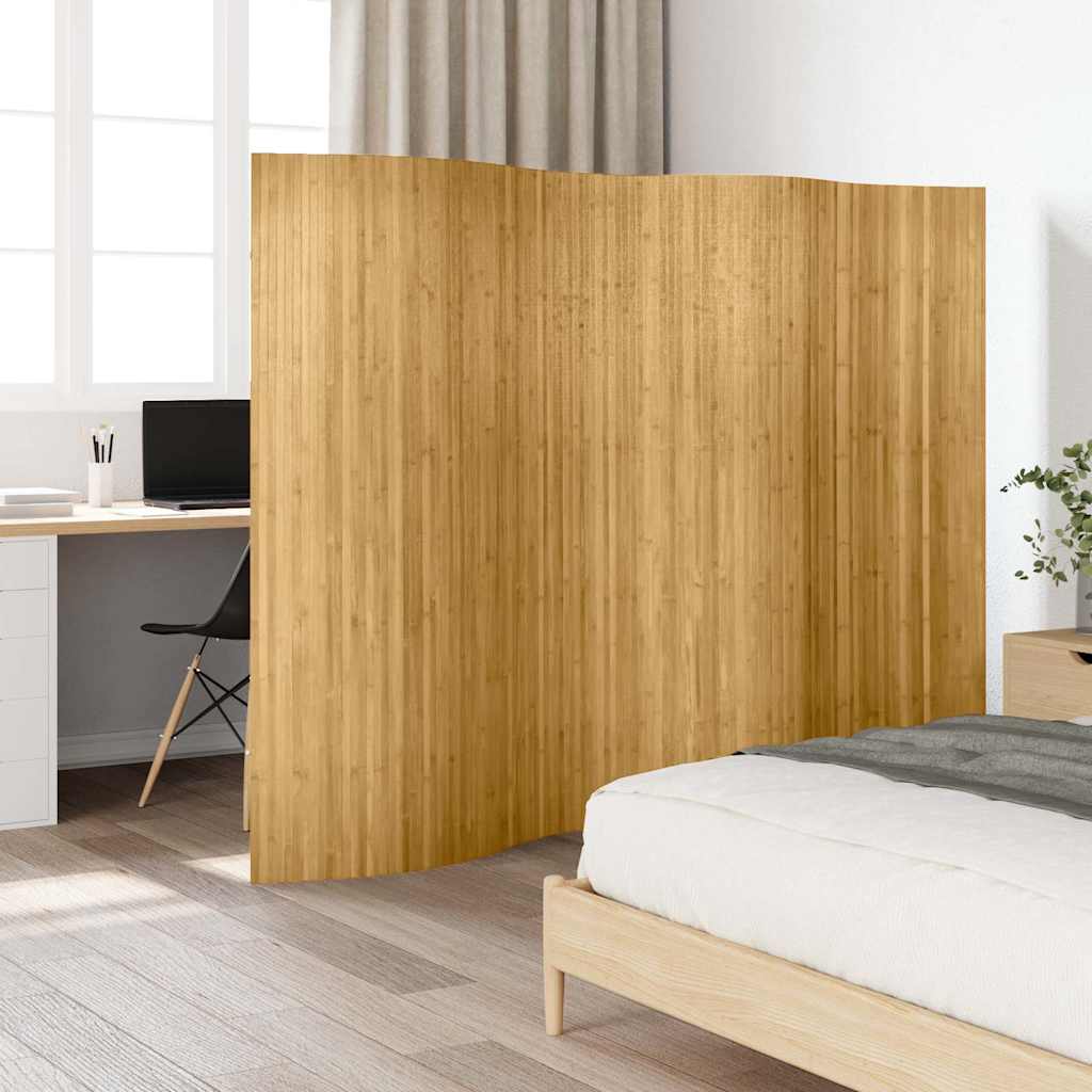 Kamerscherm breedte 250 cm hoogte 165 cm bamboe natuurlijk is nu te koop bij PeponiXL, paradijselijk wonen!