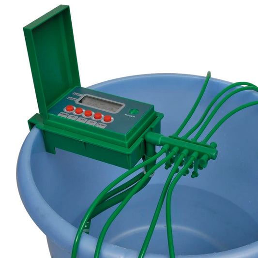 Irrigatiesysteem automatisch met timer voor watersproeier is nu te koop bij PeponiXL, paradijselijk wonen!