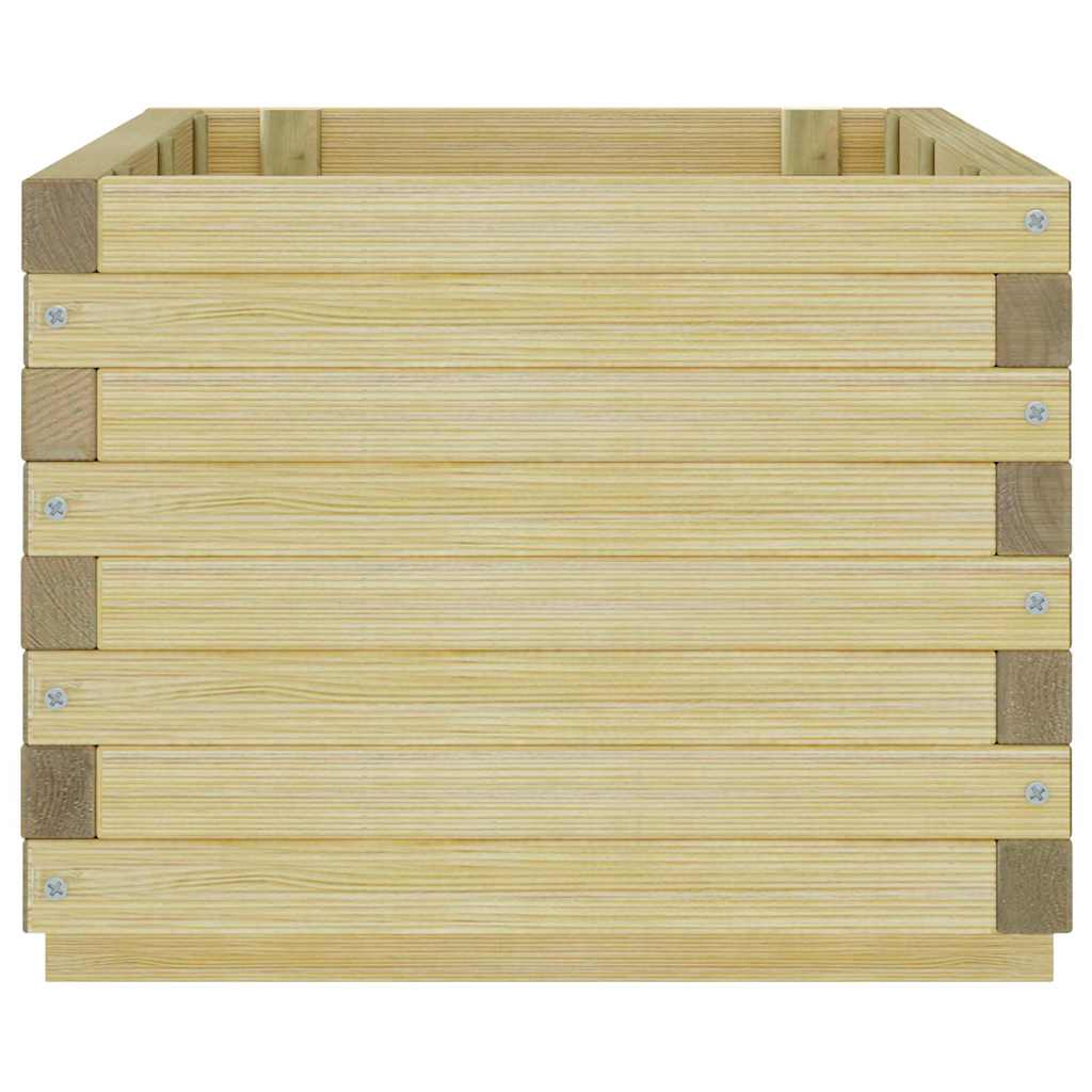 Plantenbak verhoogd rechthoekig 100x50x40 cm hout is nu te koop bij PeponiXL, paradijselijk wonen!
