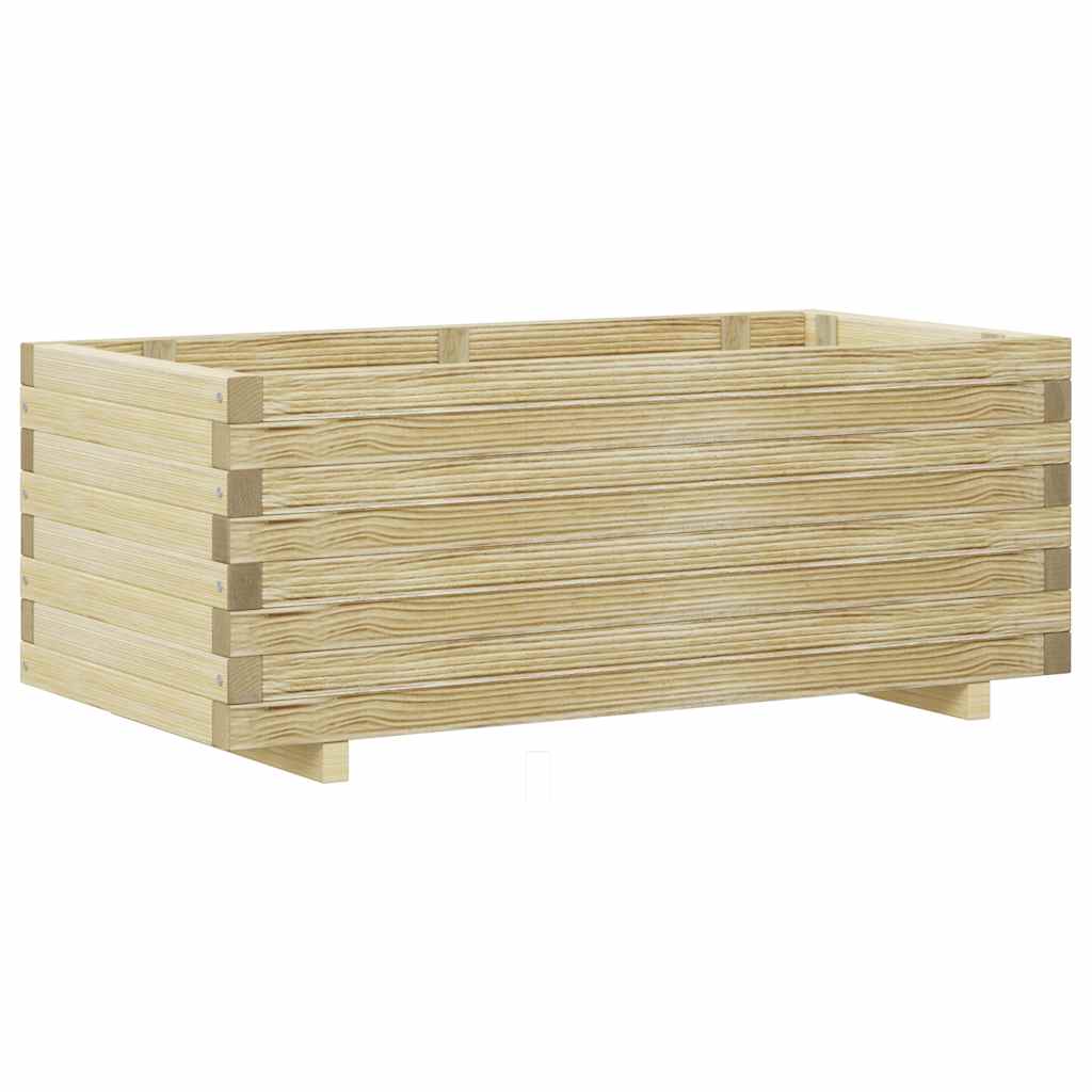 Plantenbak verhoogd rechthoekig 100x50x40 cm hout is nu te koop bij PeponiXL, paradijselijk wonen!