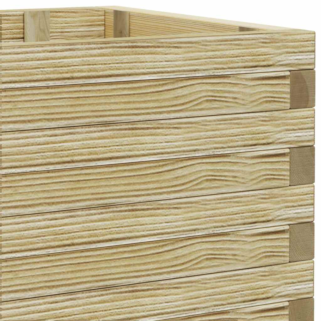 Plantenbak verhoogd rechthoekig 100x50x40 cm hout is nu te koop bij PeponiXL, paradijselijk wonen!