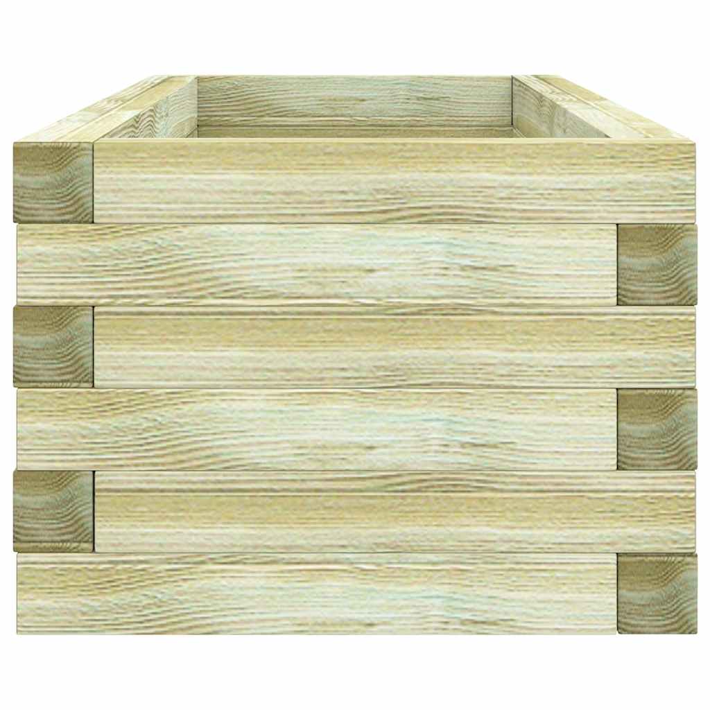 Plantenbak verhoogd rechthoekig 120x40x30 cm hout is nu te koop bij PeponiXL, paradijselijk wonen!