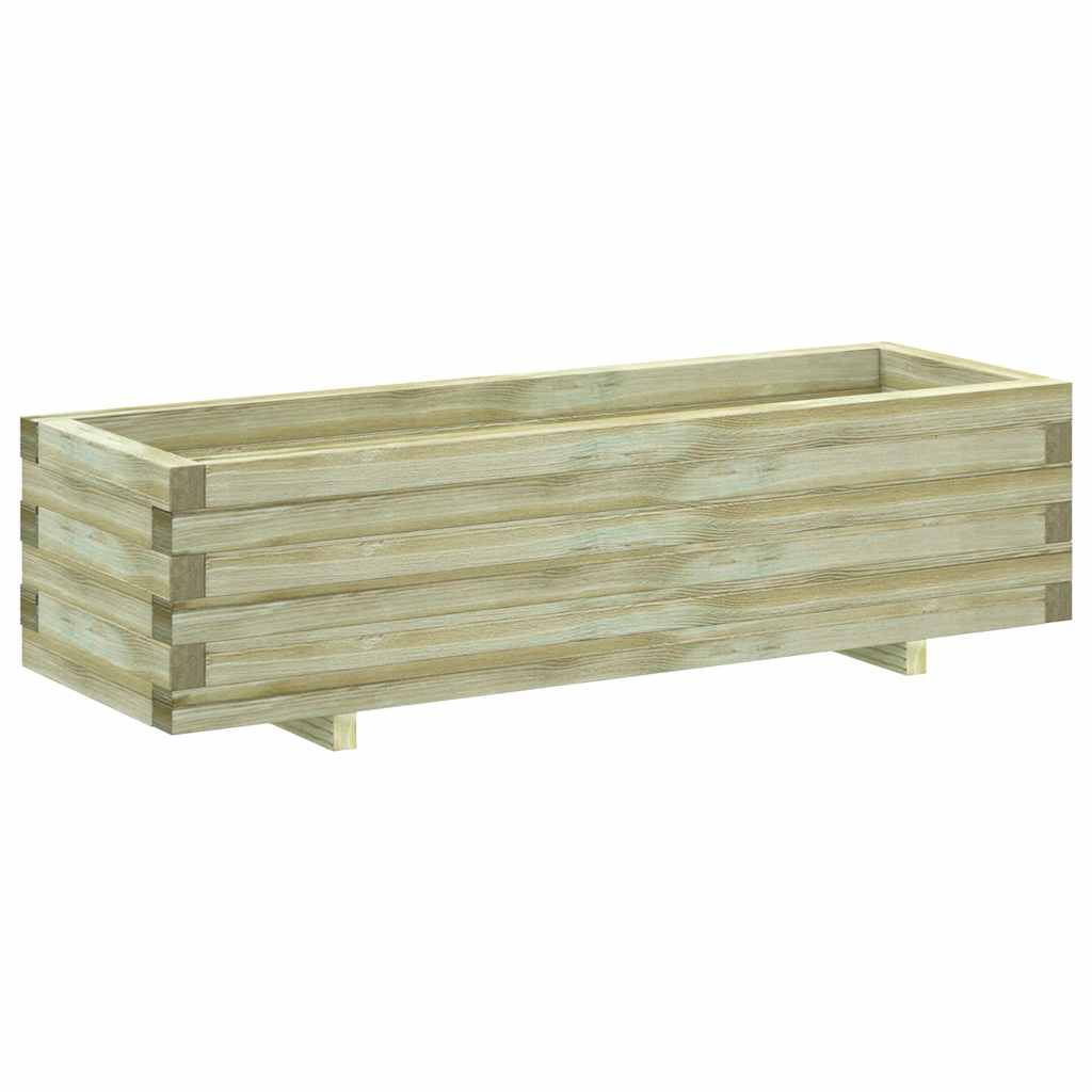 Plantenbak verhoogd rechthoekig 120x40x30 cm hout is nu te koop bij PeponiXL, paradijselijk wonen!
