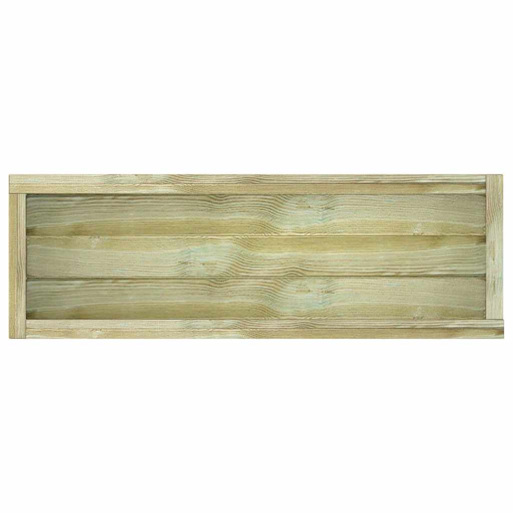 Plantenbak verhoogd rechthoekig 120x40x30 cm hout is nu te koop bij PeponiXL, paradijselijk wonen!