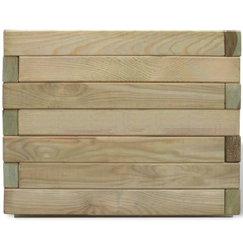 Plantenbak verhoogd vierkant 50x50x40 cm hout is nu te koop bij PeponiXL, paradijselijk wonen!