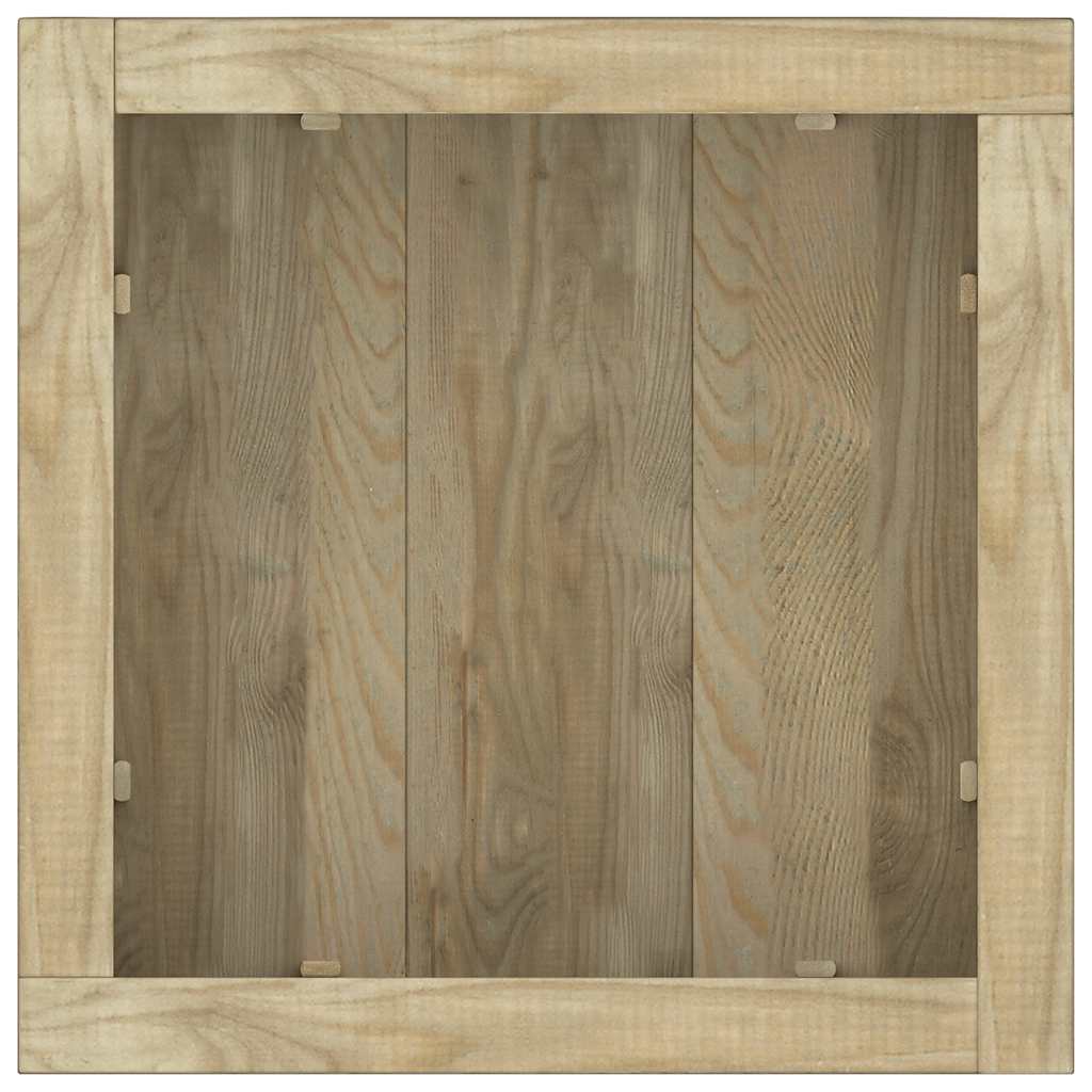 Plantenbak verhoogd vierkant 50x50x40 cm hout is nu te koop bij PeponiXL, paradijselijk wonen!
