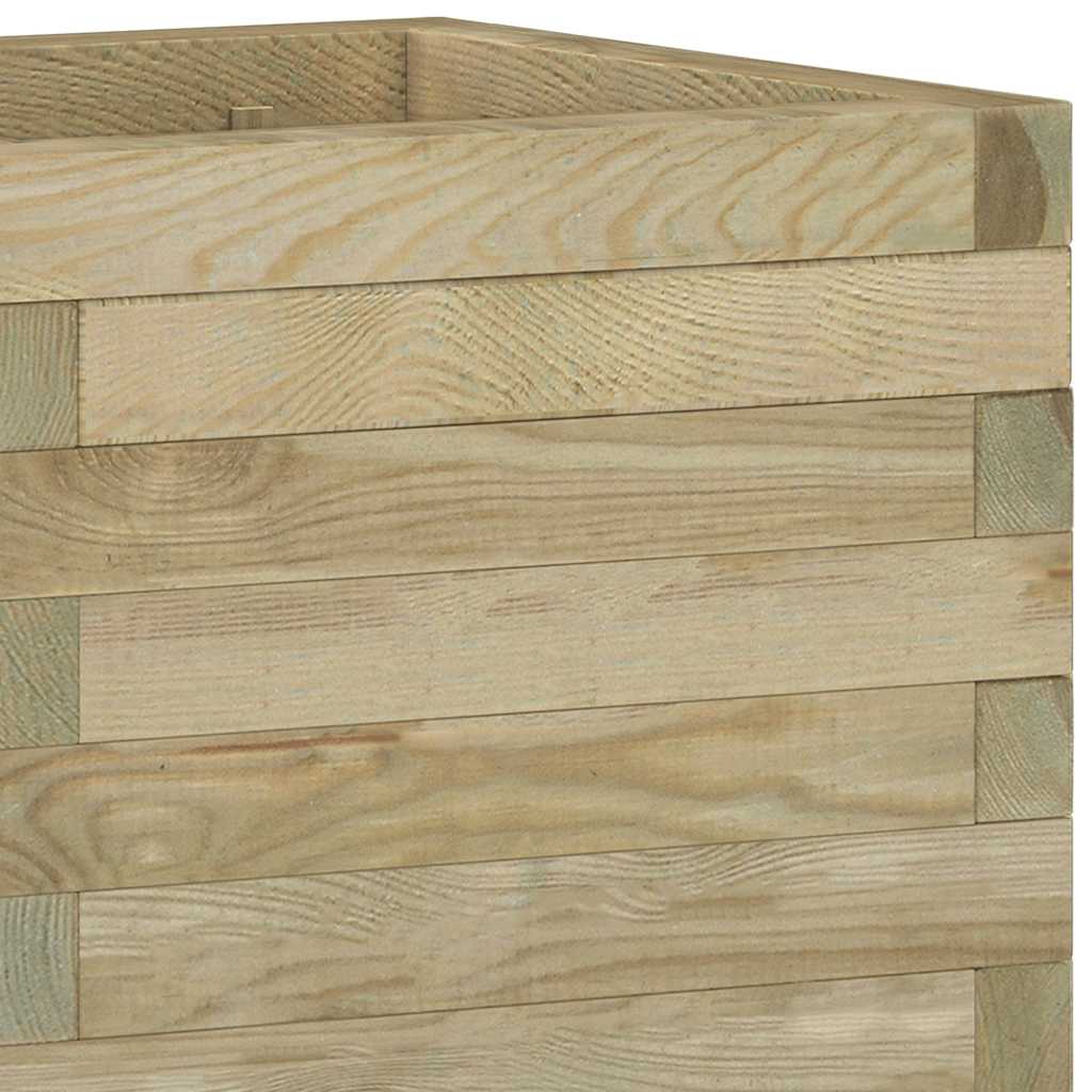 Plantenbak verhoogd vierkant 50x50x40 cm hout is nu te koop bij PeponiXL, paradijselijk wonen!