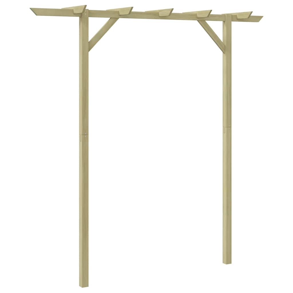 Pergola 205x40x203 cm hout is nu te koop bij PeponiXL, paradijselijk wonen!