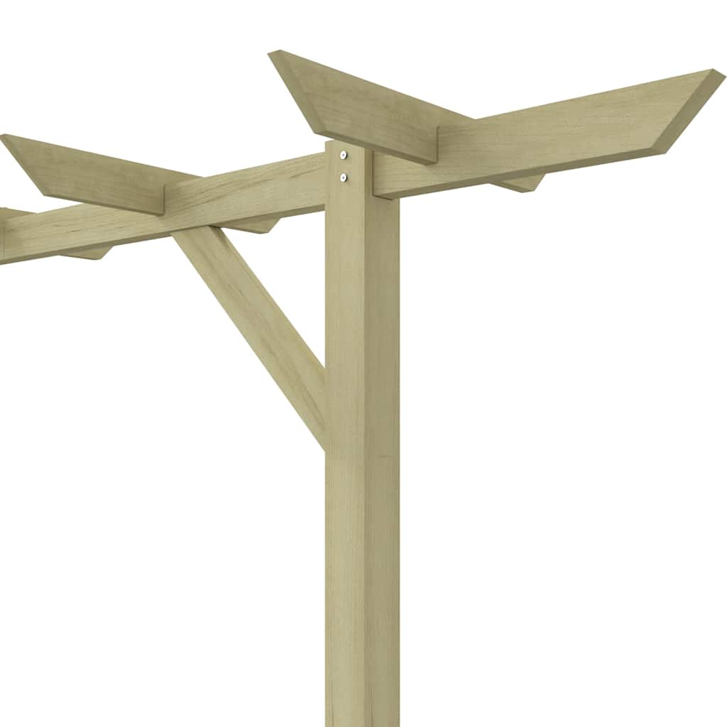 Pergola 205x40x203 cm hout is nu te koop bij PeponiXL, paradijselijk wonen!