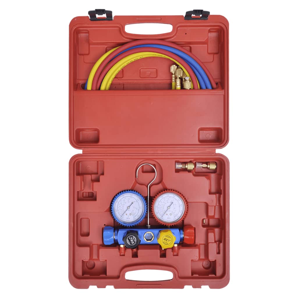 Manometer 4-richtingen set in opbergkoffer is nu te koop bij PeponiXL, paradijselijk wonen!