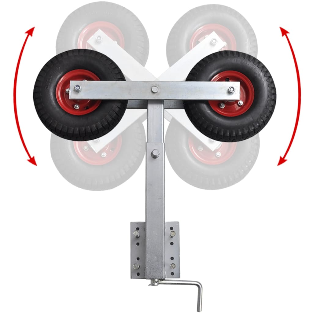 2-delige Boegsteunenset voor bootaanhanger 59-84 cm is nu te koop bij PeponiXL, paradijselijk wonen!
