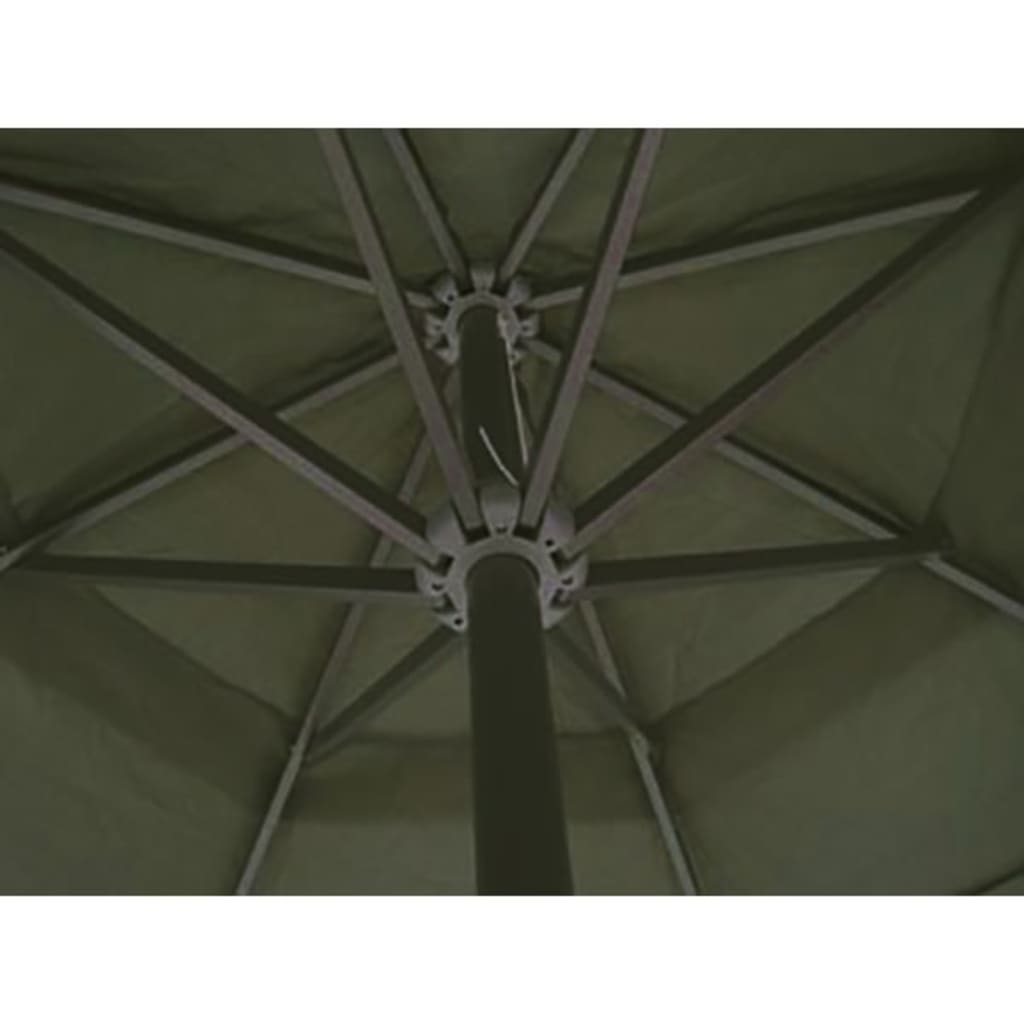 Parasol met draagbare voet aluminium (groen) is nu te koop bij PeponiXL, paradijselijk wonen!