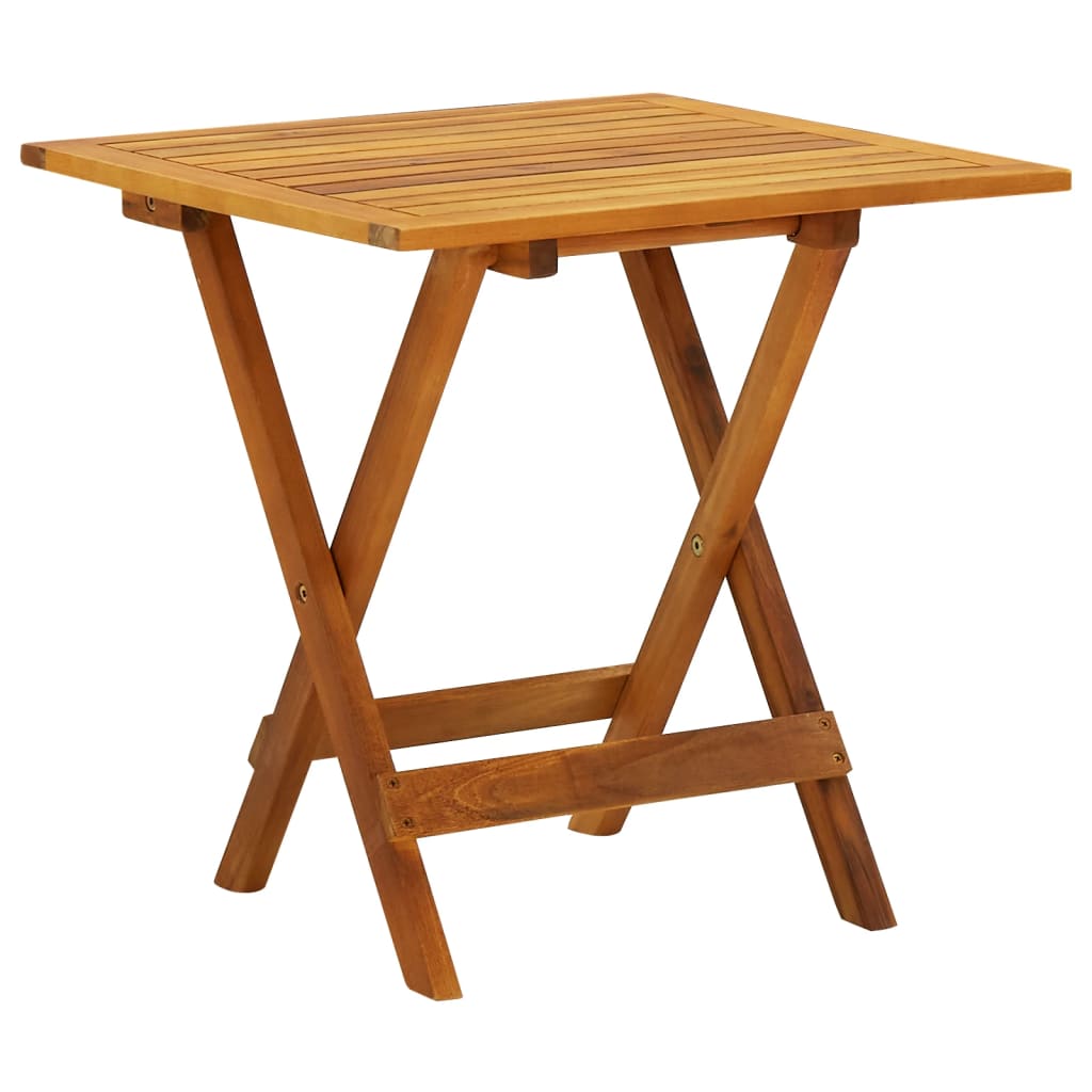 Bistrotafel 46x46x47 cm massief acaciahout is nu te koop bij PeponiXL, paradijselijk wonen!