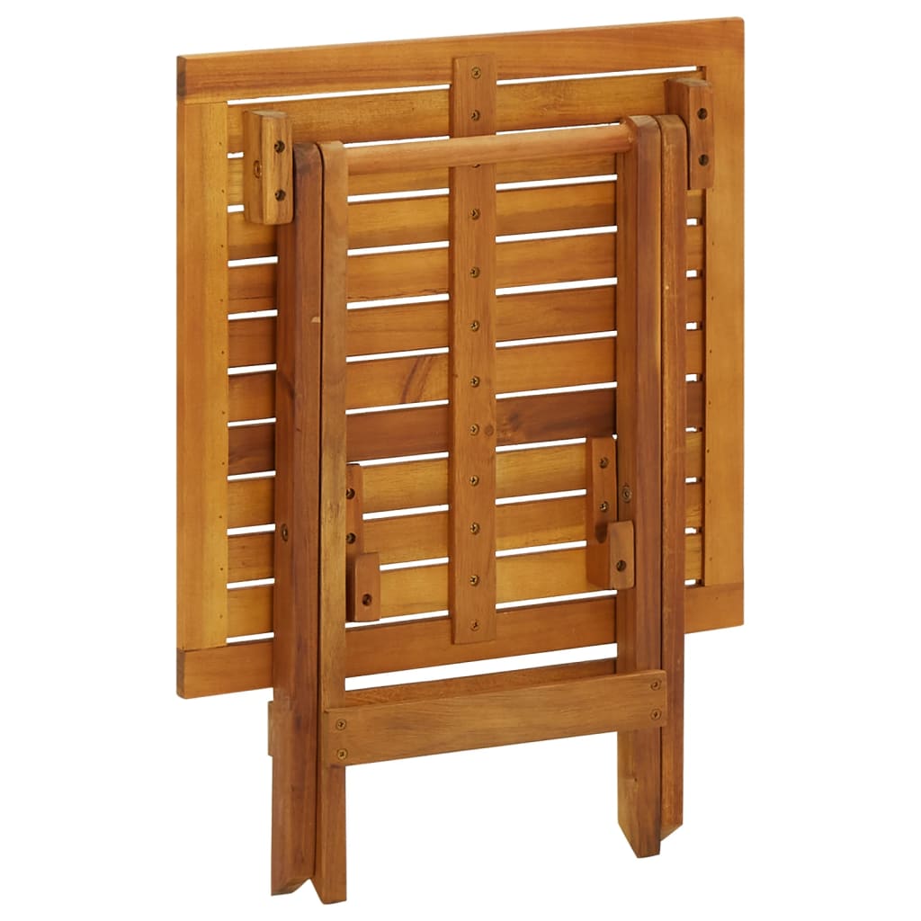 Bistrotafel 46x46x47 cm massief acaciahout is nu te koop bij PeponiXL, paradijselijk wonen!