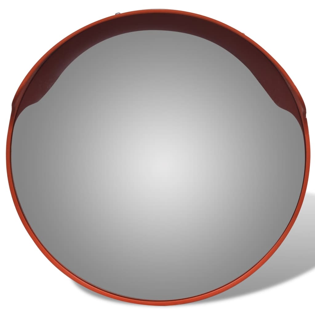 Verkeersspiegel voor buiten 45 cm PC-kunststof oranje is nu te koop bij PeponiXL, paradijselijk wonen!
