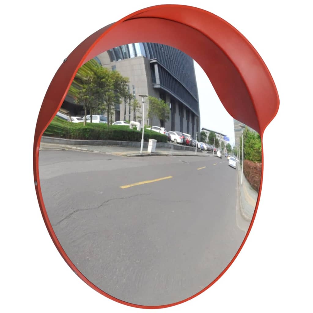 Verkeersspiegel voor buiten 60 cm PC-kunststof oranje is nu te koop bij PeponiXL, paradijselijk wonen!