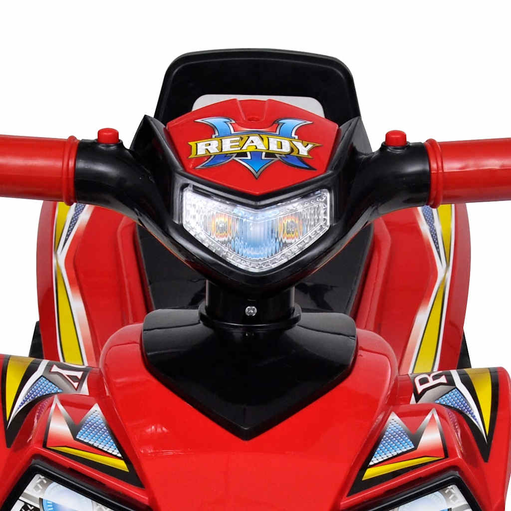 Loopquad met licht en geluid rood is nu te koop bij PeponiXL, paradijselijk wonen!