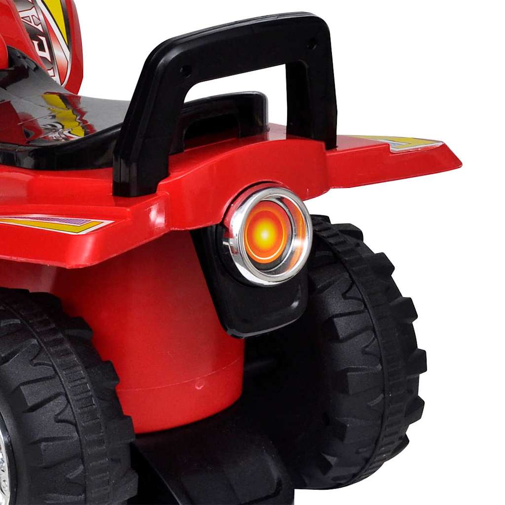 Loopquad met licht en geluid rood is nu te koop bij PeponiXL, paradijselijk wonen!