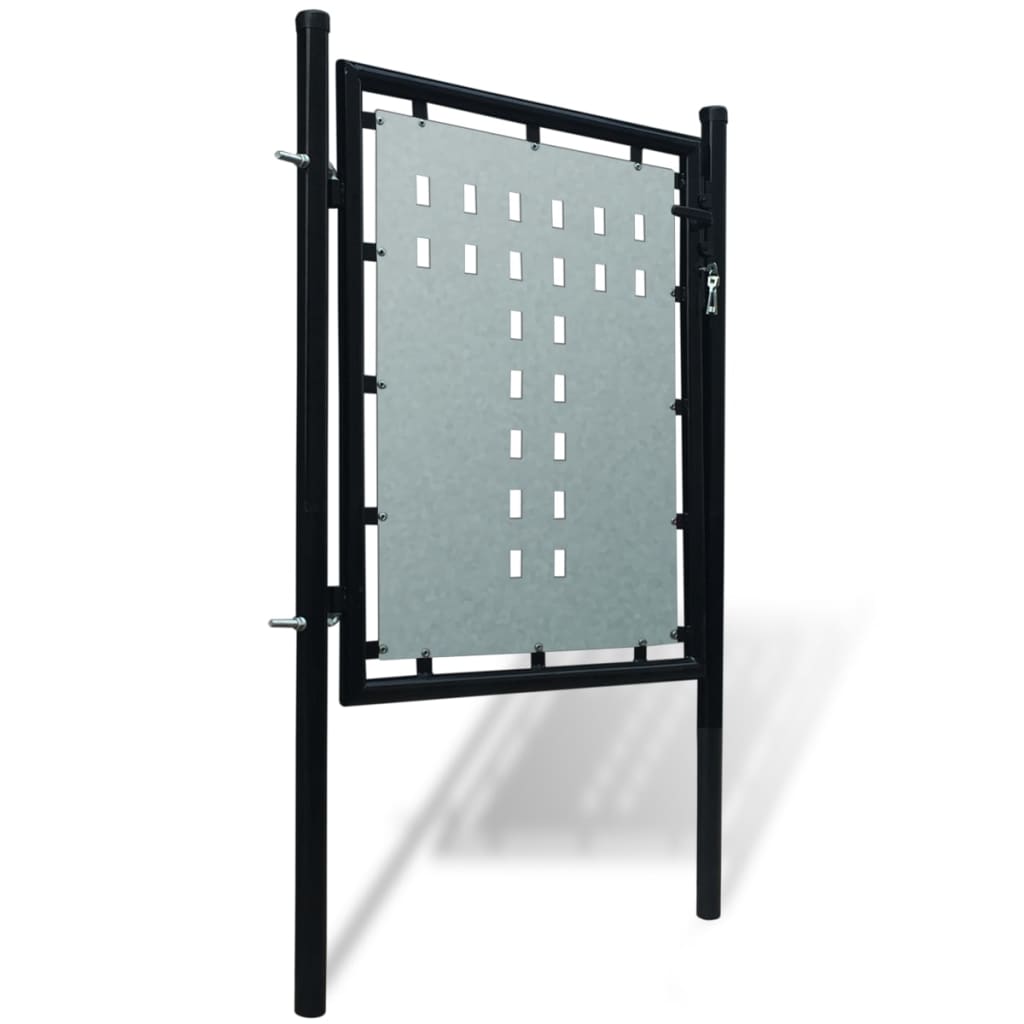 Zwarte enkele deur 100x100 cm is nu te koop bij PeponiXL, paradijselijk wonen!