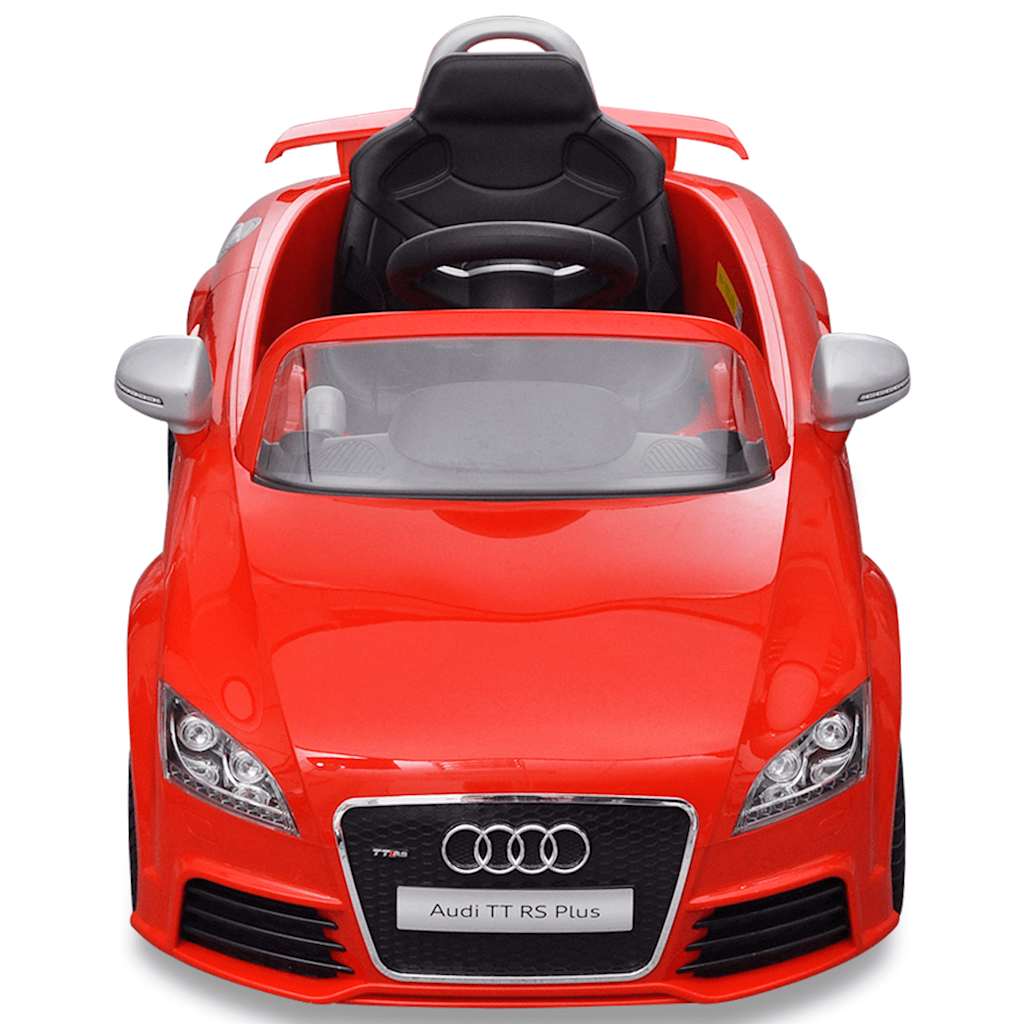 Kinderauto elektrisch met afstandsbediening Audi TT RS rood is nu te koop bij PeponiXL, paradijselijk wonen!