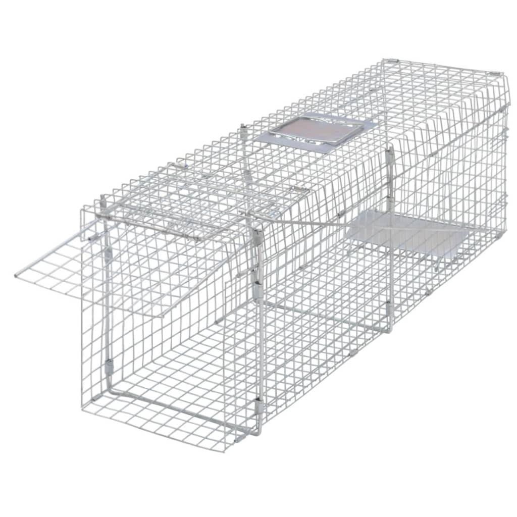 Diervriendelijke val 100 cm gegalvaniseerd is nu te koop bij PeponiXL, paradijselijk wonen!