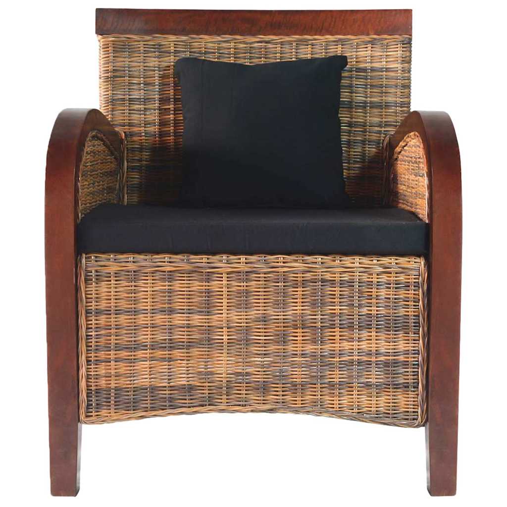 Fauteuil handgeweven rattan is nu te koop bij PeponiXL, paradijselijk wonen!
