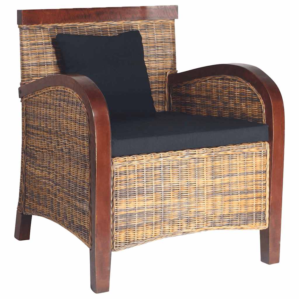 Fauteuil handgeweven rattan is nu te koop bij PeponiXL, paradijselijk wonen!