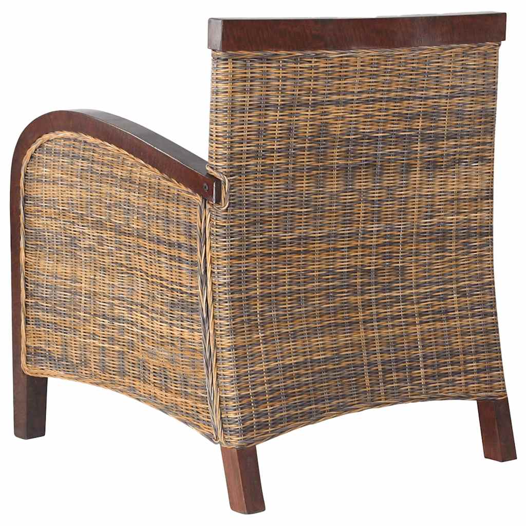 Fauteuil handgeweven rattan is nu te koop bij PeponiXL, paradijselijk wonen!