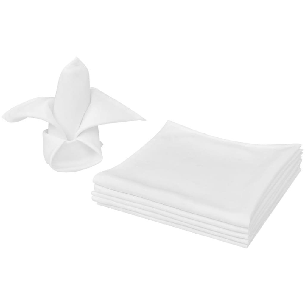 Servetten wit 10 stuks 50 x 50 cm is nu te koop bij PeponiXL, paradijselijk wonen!
