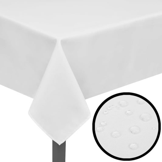 Tafelkleden wit 5 stuks 250 x 130 cm is nu te koop bij PeponiXL, paradijselijk wonen!