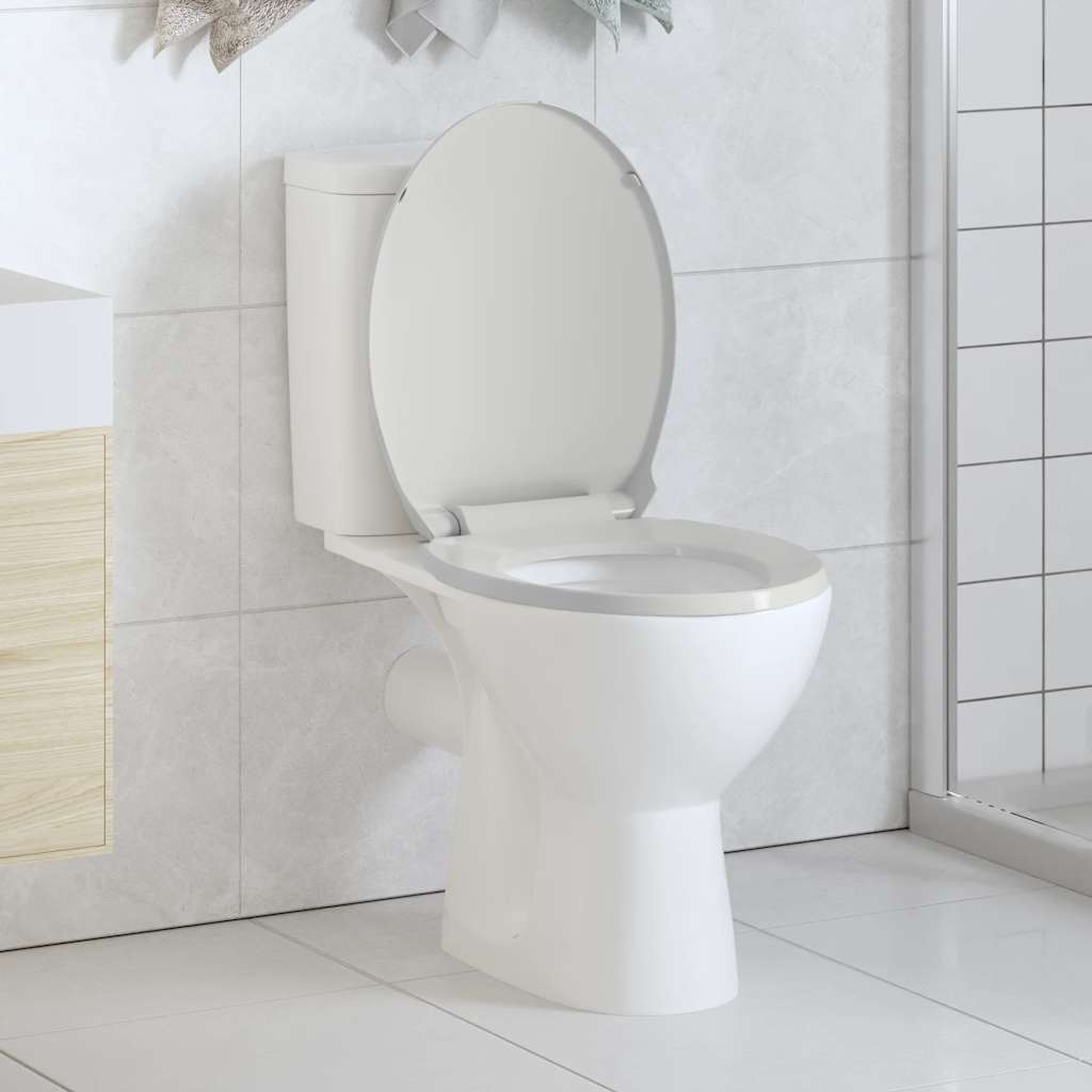 Toiletbril soft-close ovaal wit is nu te koop bij PeponiXL, paradijselijk wonen!