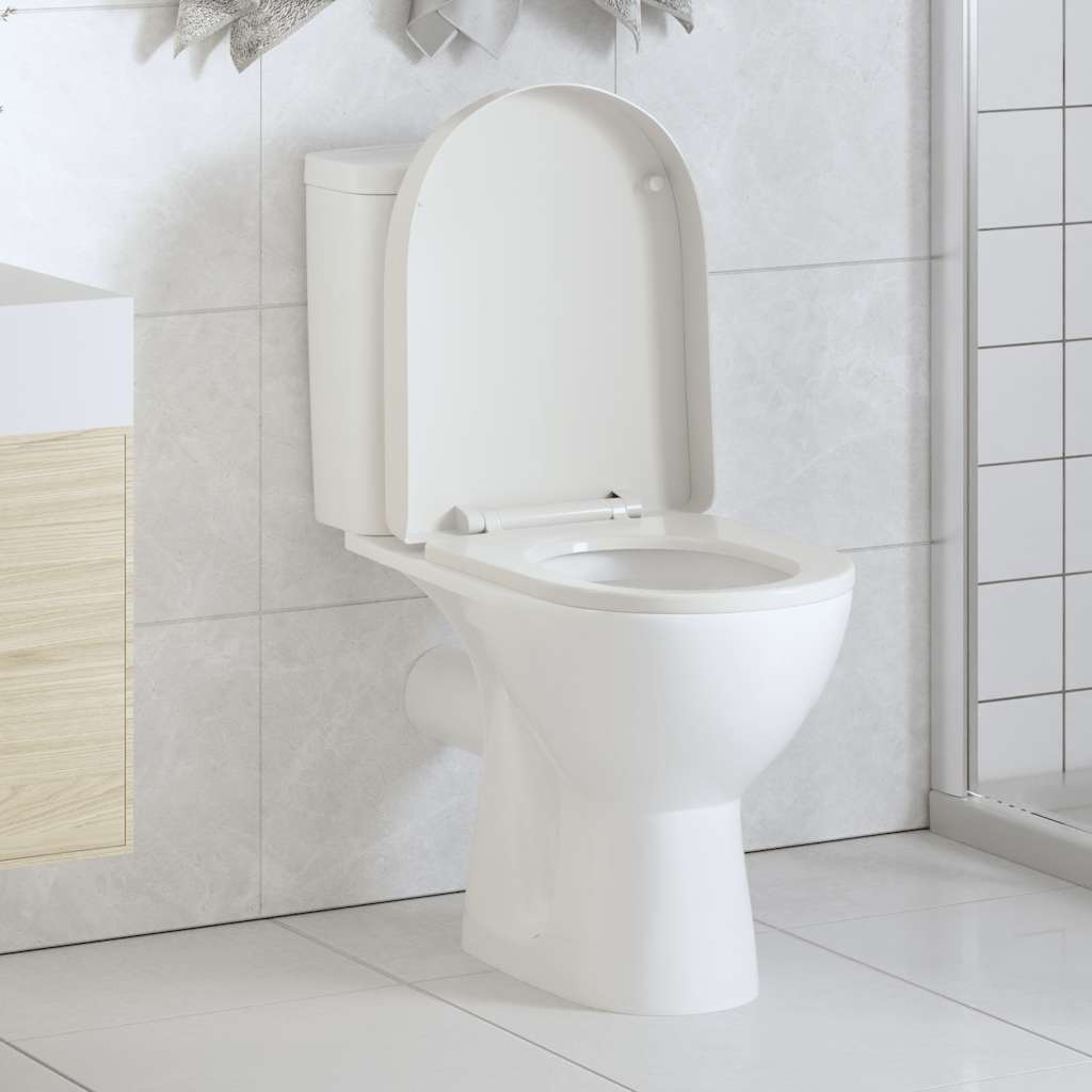 Toiletbril soft-close vierkant wit is nu te koop bij PeponiXL, paradijselijk wonen!