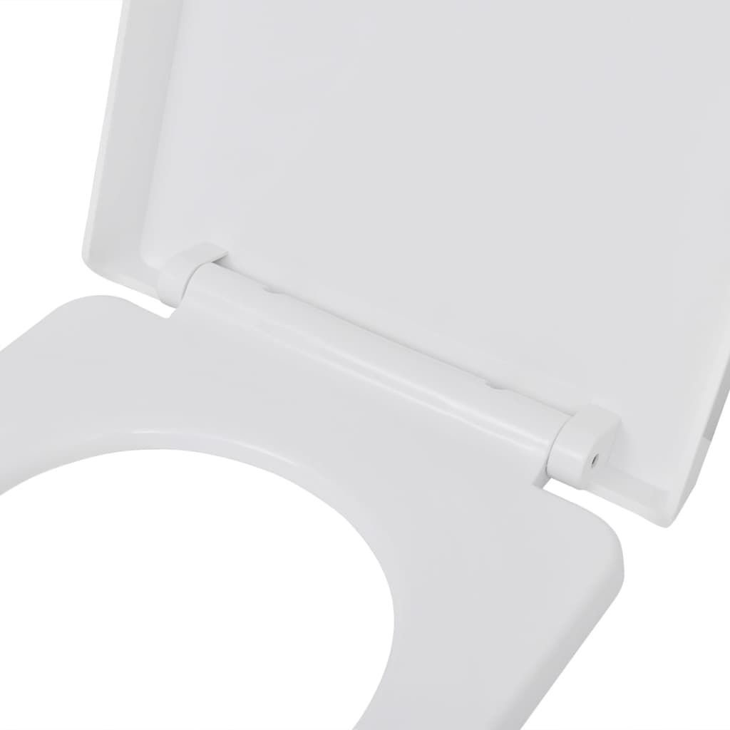 Toiletbril soft-close met quick-release ontwerp vierkant wit is nu te koop bij PeponiXL, paradijselijk wonen!