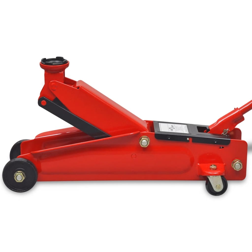Hydraulische vloerkrik laag profiel 3 ton rood is nu te koop bij PeponiXL, paradijselijk wonen!
