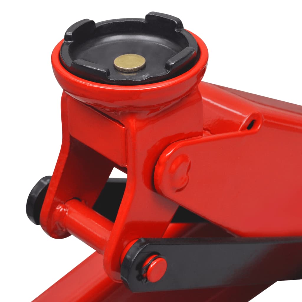 Hydraulische vloerkrik laag profiel 3 ton rood is nu te koop bij PeponiXL, paradijselijk wonen!