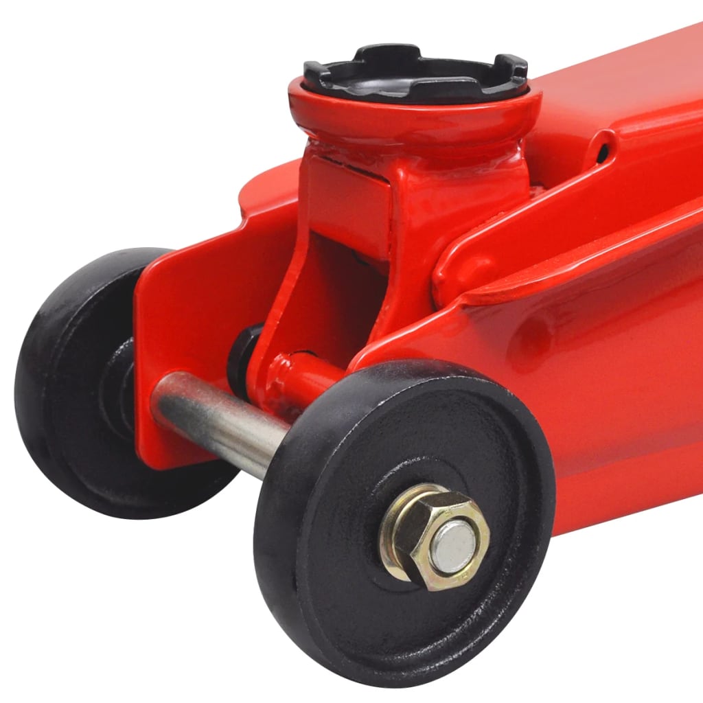 Hydraulische vloerkrik laag profiel 3 ton rood is nu te koop bij PeponiXL, paradijselijk wonen!