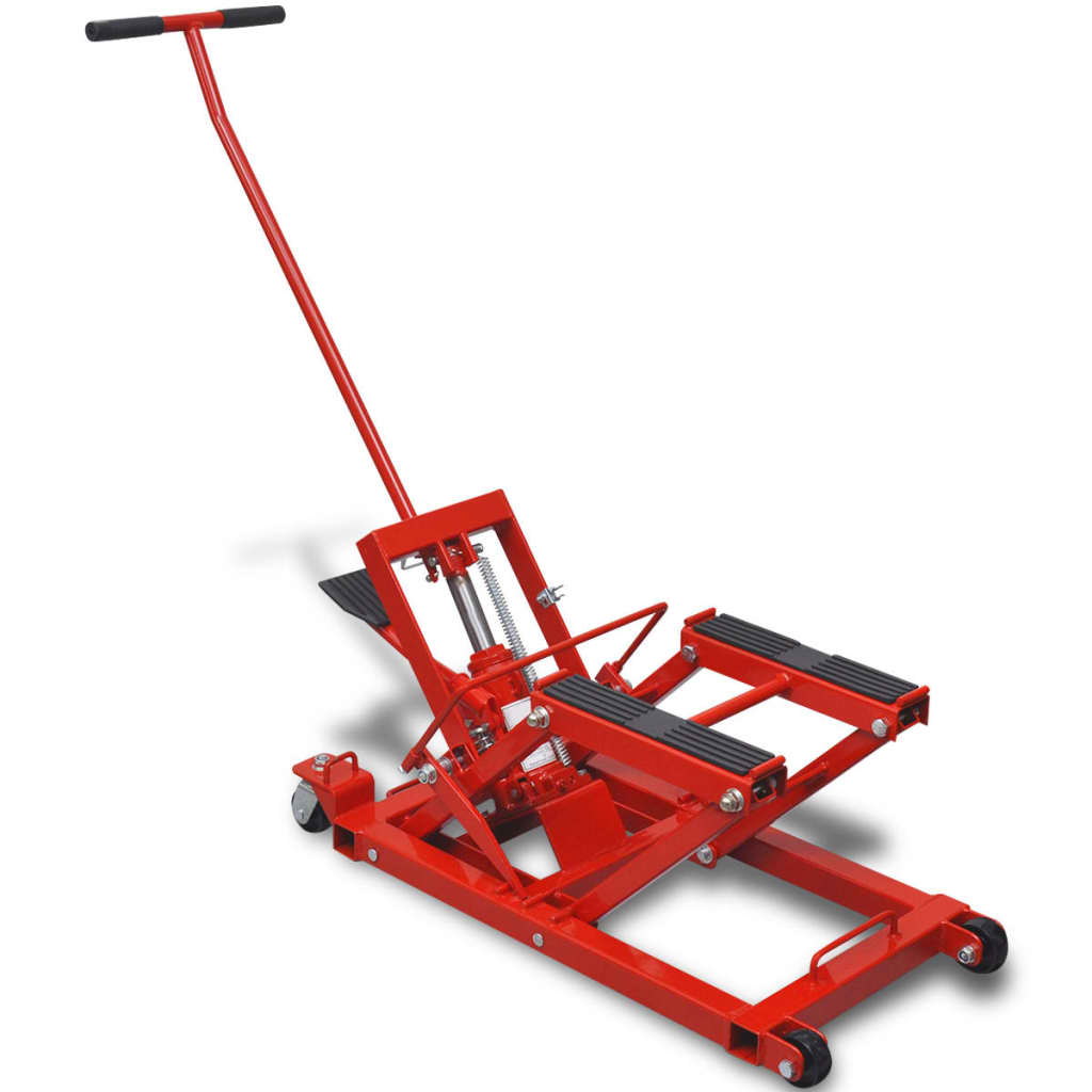 Hydraulische motor/ATV krik 680 kg rood is nu te koop bij PeponiXL, paradijselijk wonen!