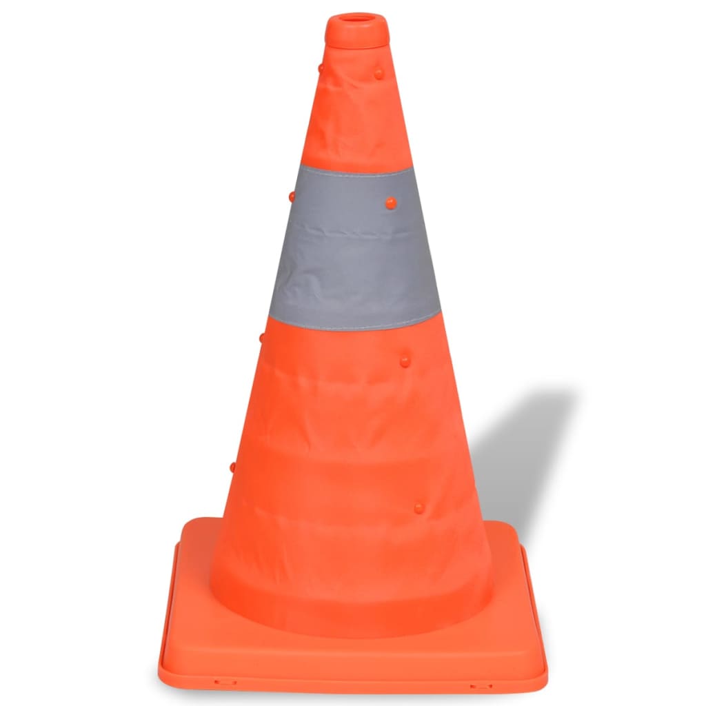 Verkeerskegel uitvouwbaar 42 cm 5 stuks is nu te koop bij PeponiXL, paradijselijk wonen!