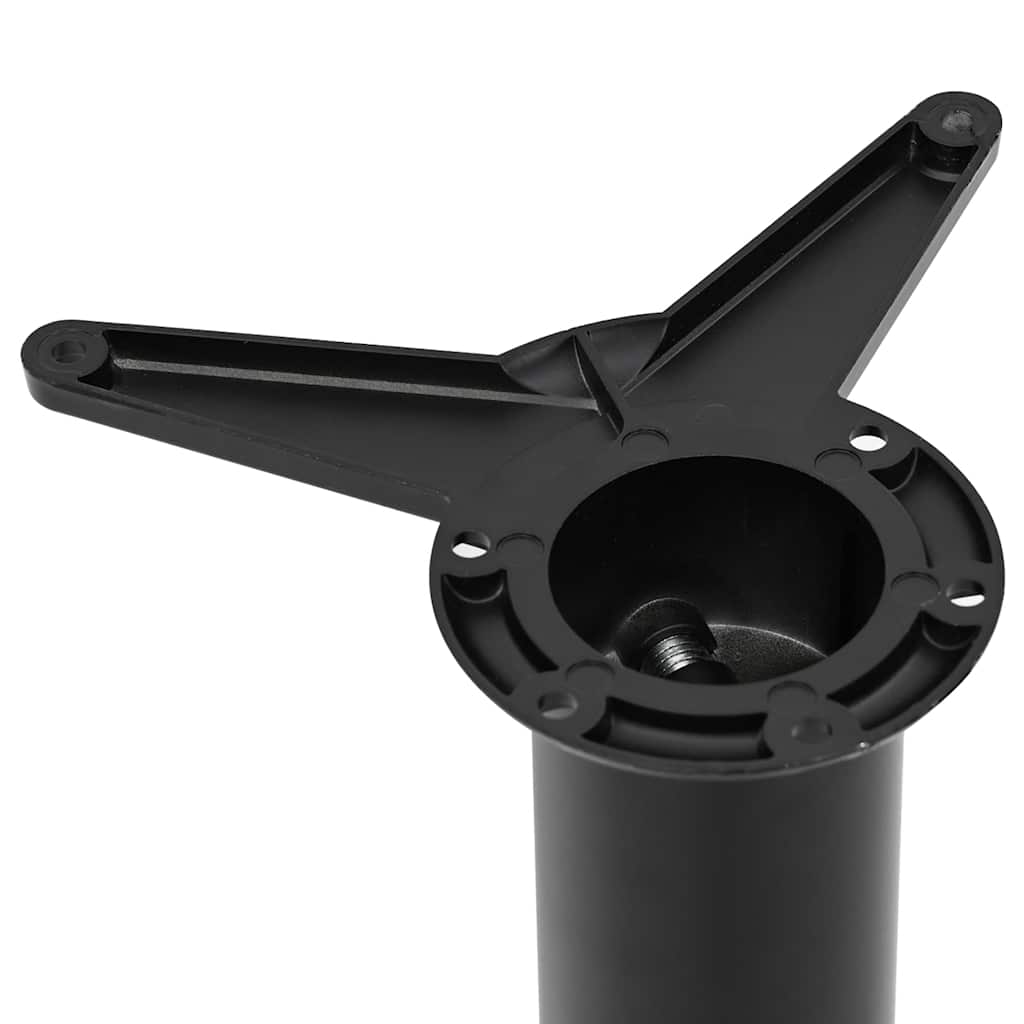Tafelpoten in hoogte verstelbaar zwart 710 mm 4 st is nu te koop bij PeponiXL, paradijselijk wonen!