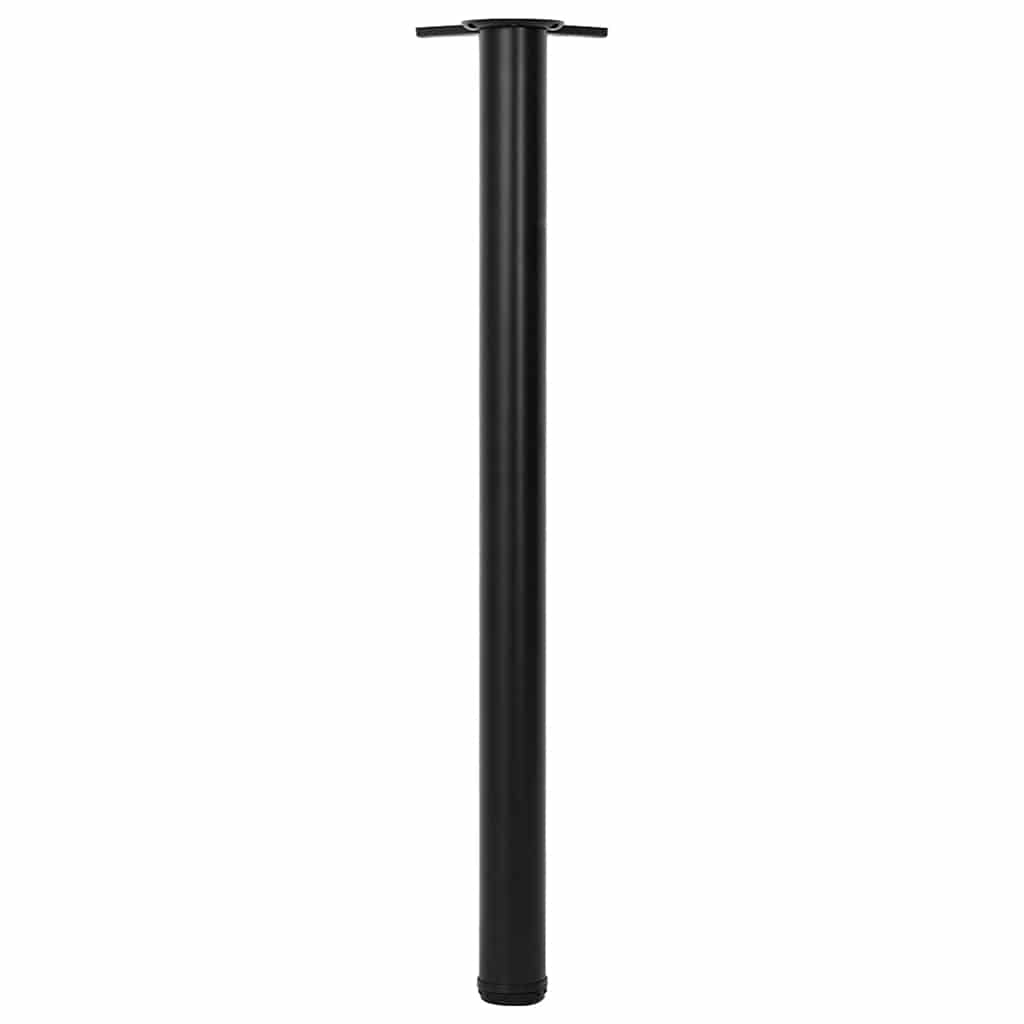 Tafelpoten in hoogte verstelbaar zwart 870 mm 4 st is nu te koop bij PeponiXL, paradijselijk wonen!