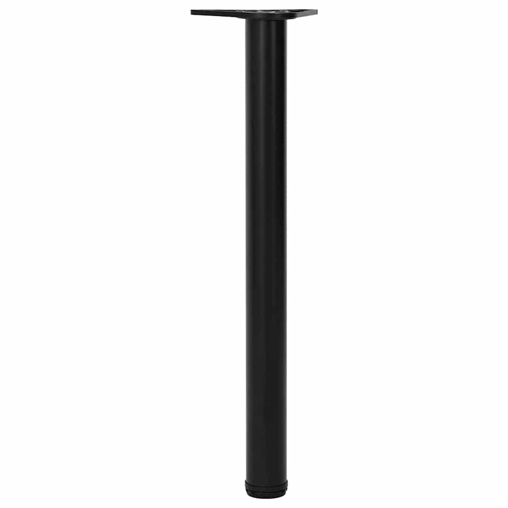 Tafelpoten in hoogte verstelbaar zwart 710 mm 4 st is nu te koop bij PeponiXL, paradijselijk wonen!