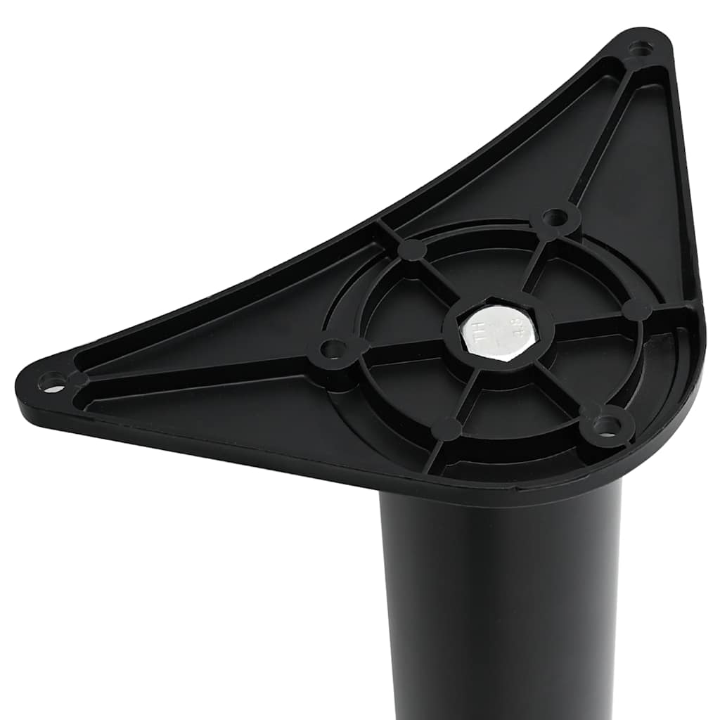 Tafelpoten in hoogte verstelbaar zwart 1100 mm 4 st is nu te koop bij PeponiXL, paradijselijk wonen!