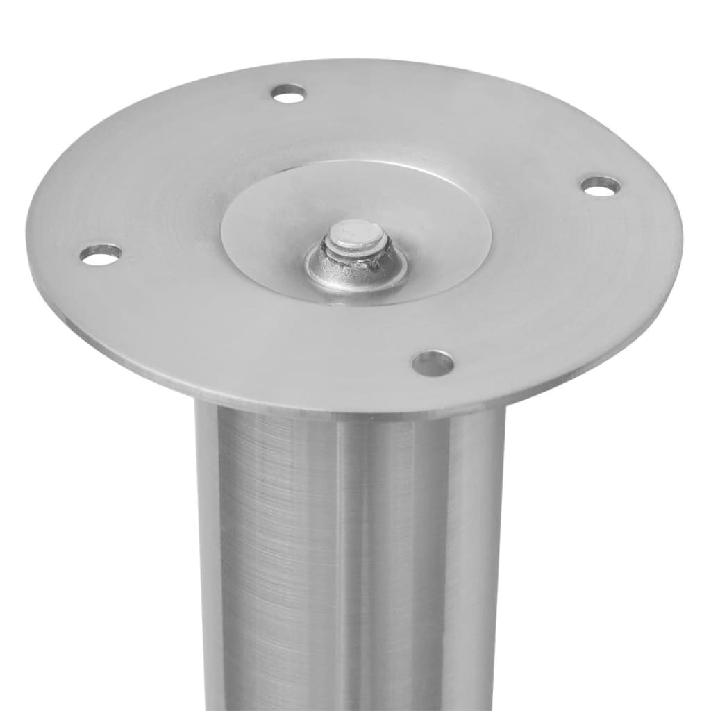 Tafelpoten telescopisch roestvrij staal 710 mm - 1100 mm 2 st is nu te koop bij PeponiXL, paradijselijk wonen!
