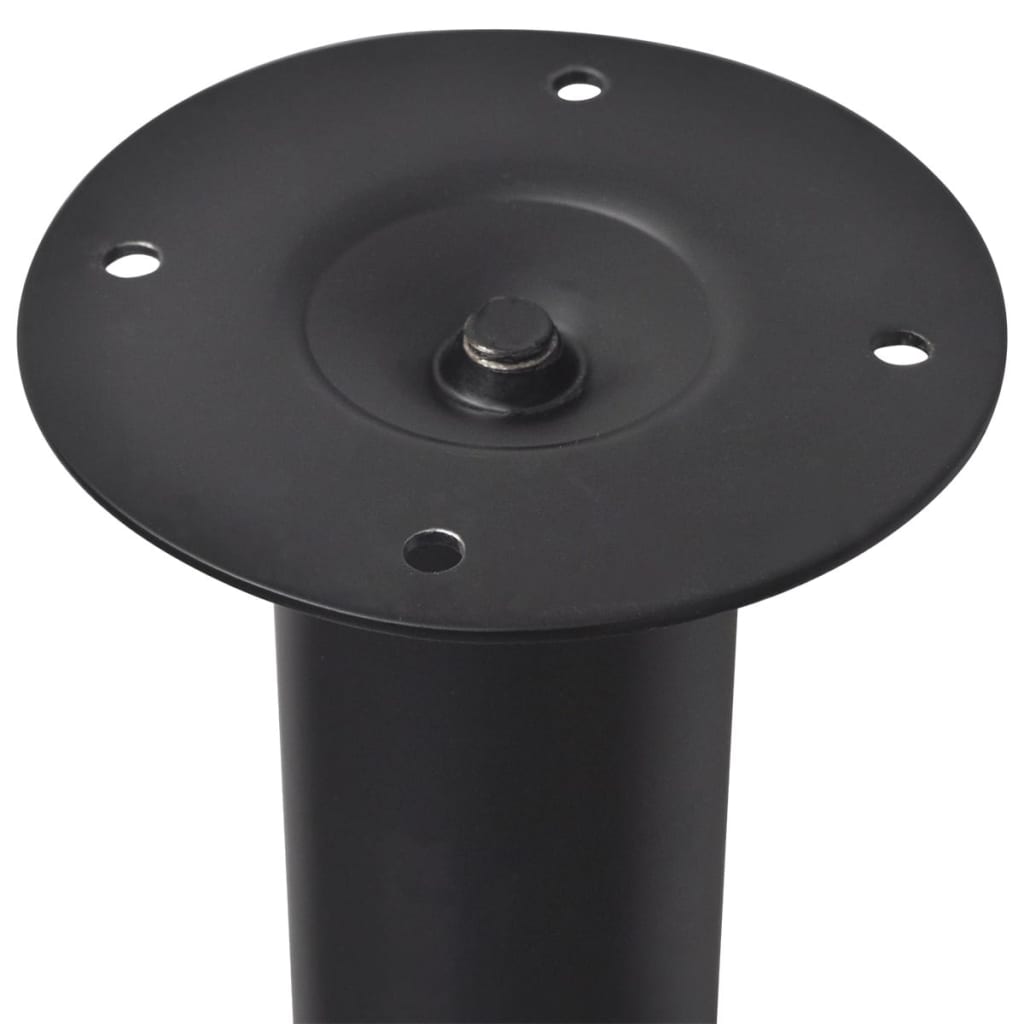 Tafelpoten telescopisch 710-1100 mm zwart 2 st is nu te koop bij PeponiXL, paradijselijk wonen!