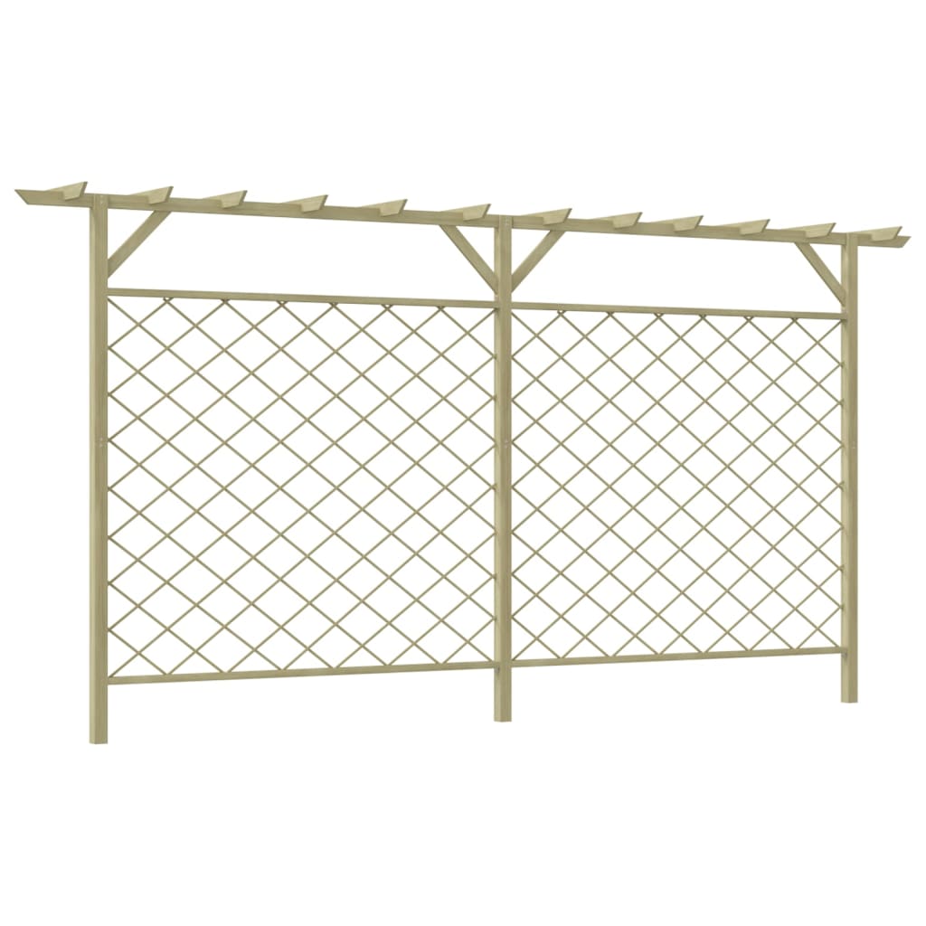 Tuinhek met latwerk en pergola hout is nu te koop bij PeponiXL, paradijselijk wonen!