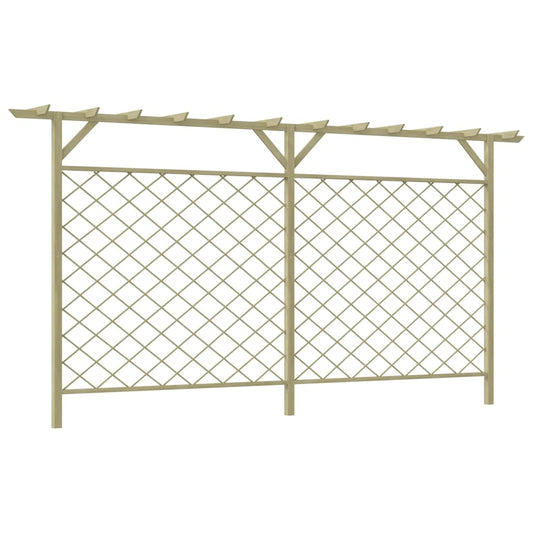 Tuinhek met latwerk en pergola hout is nu te koop bij PeponiXL, paradijselijk wonen!