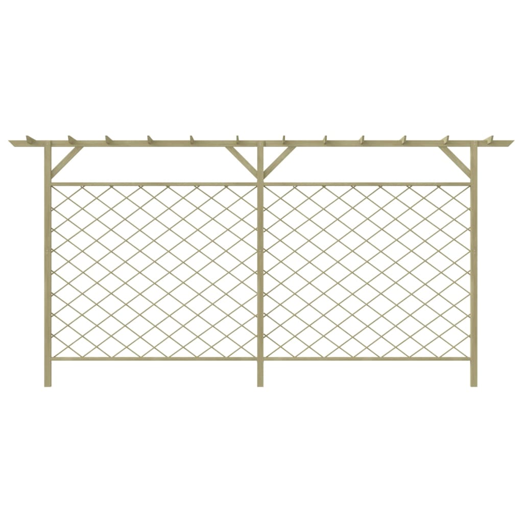 Tuinhek met latwerk en pergola hout is nu te koop bij PeponiXL, paradijselijk wonen!