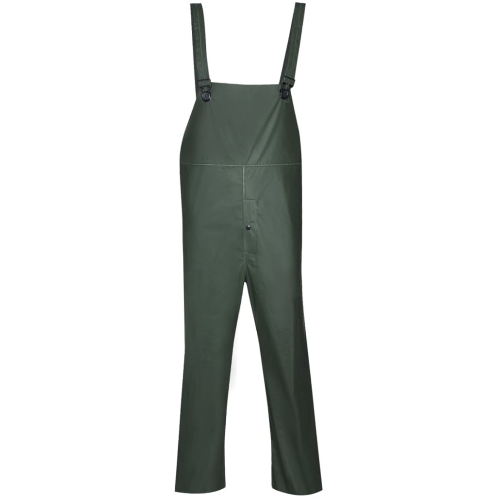 Tweedelig regenpak waterbestendig met capuchon groen XL is nu te koop bij PeponiXL, paradijselijk wonen!