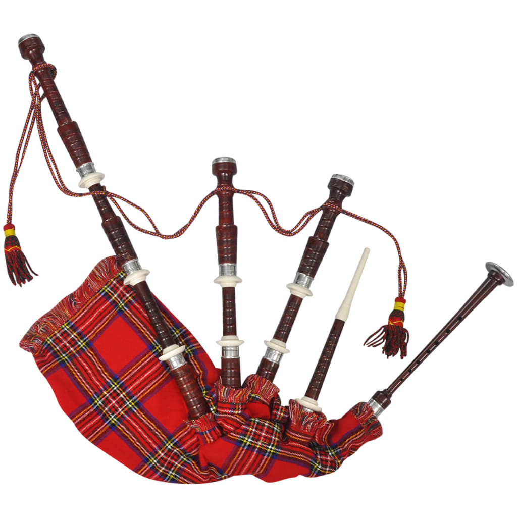 Doedelzak Schots Great Highland Royal Stewart Tartan rood is nu te koop bij PeponiXL, paradijselijk wonen!