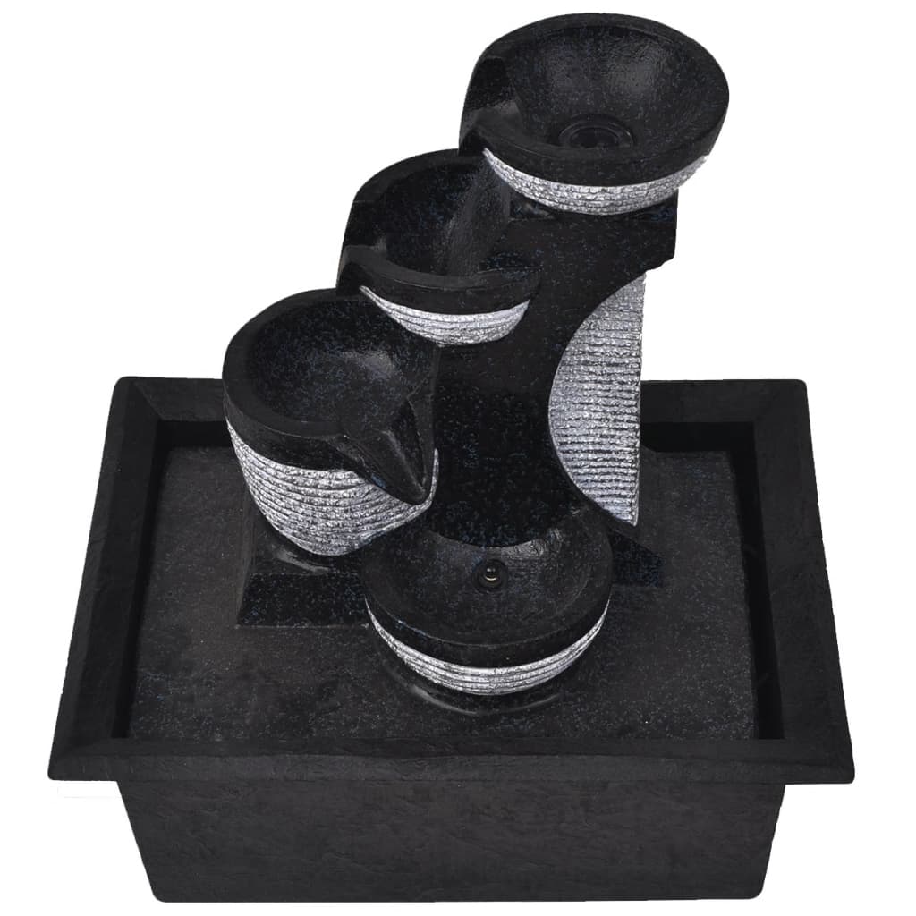 Binnenfontein met LED-verlichting polyresin is nu te koop bij PeponiXL, paradijselijk wonen!